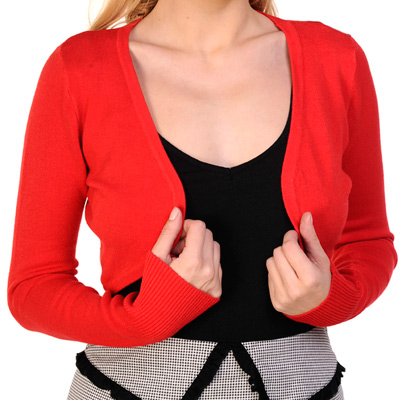 Banned - FLICKERS Bolero - Red